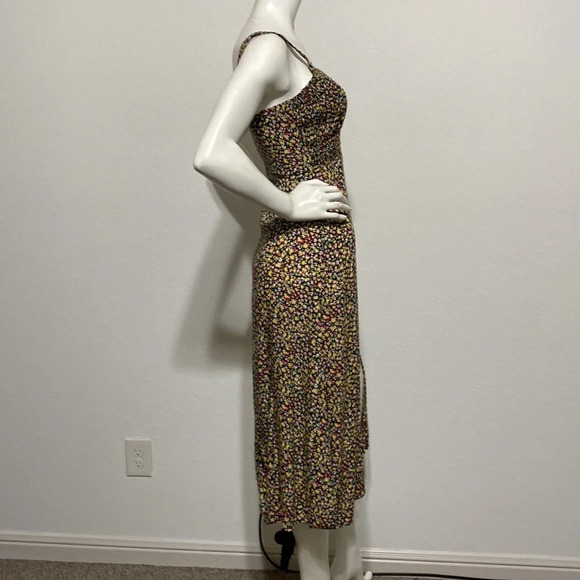 Zara Liberty Floral Print Dress Size S - Picture 6 of 7